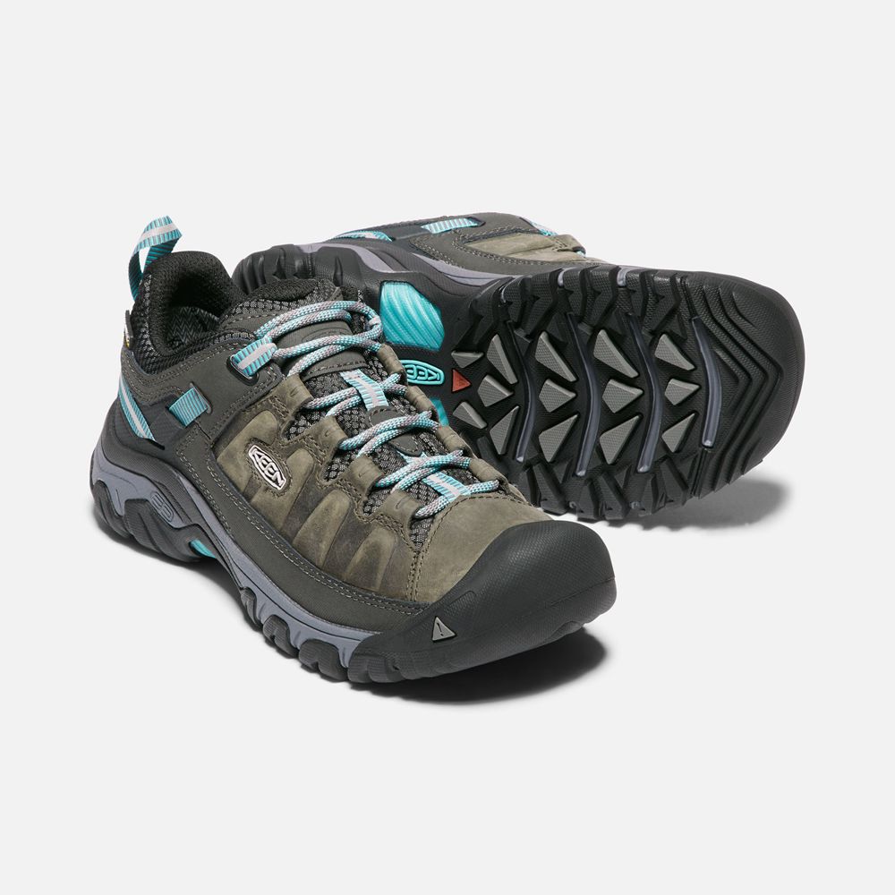 Chaussure de Randonnée Keen Femme Noir Marron | Targhee Iii Waterproof | PAENQ-3164